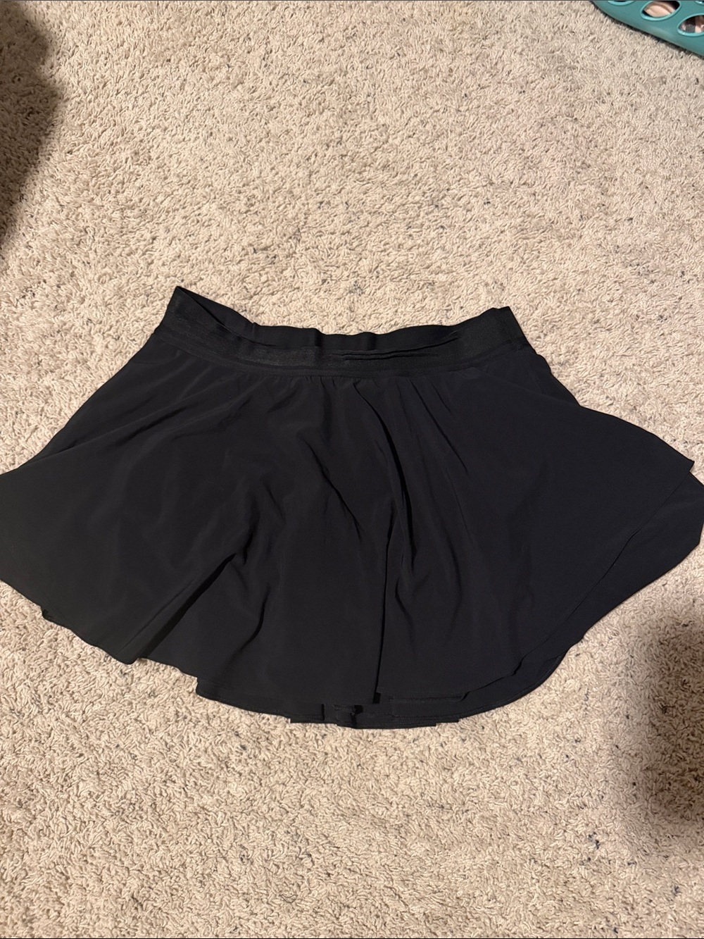lululemon athletica Black Athletic Skort